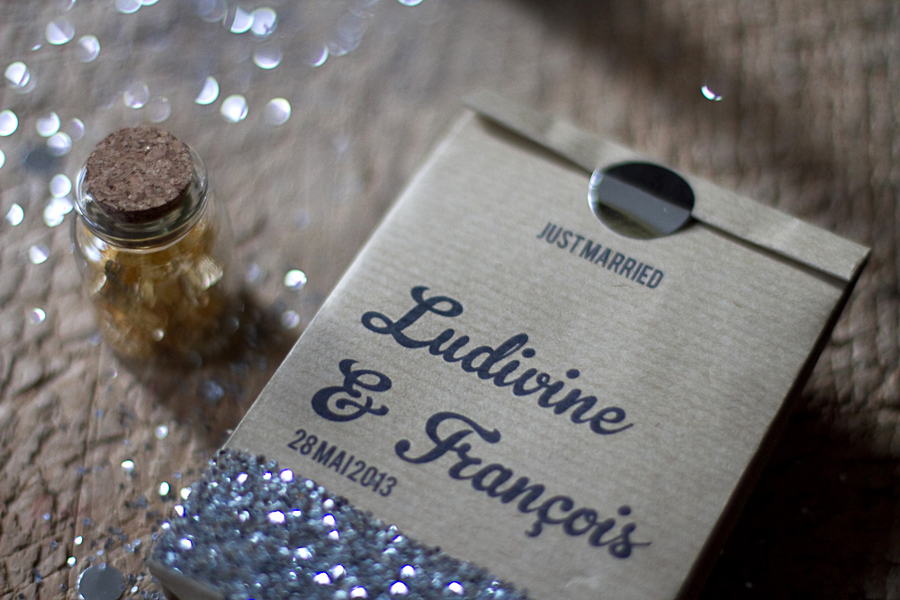 DIY Sachets de papier kraft Blog mariage, Mariage original, pacs, déco