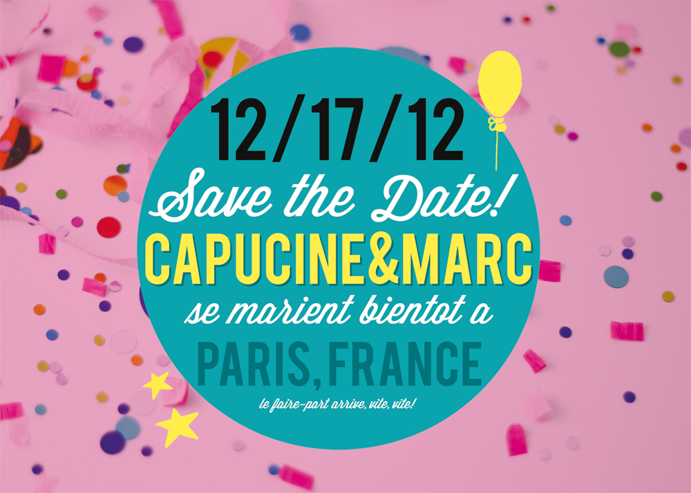 DIY – Le save the date de Pugly Pixel