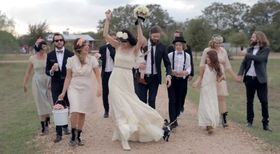 Un mariage comme un festival de rock