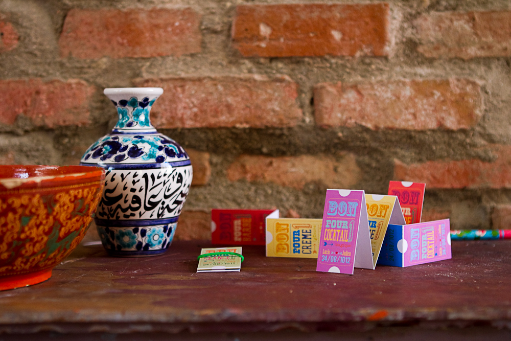 Cute funfair tickets