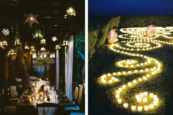 Mariage en Bretagne : pensez à votre décoration lumineuse