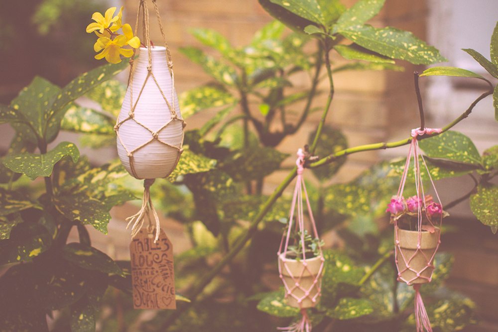 Un plan de table bohème