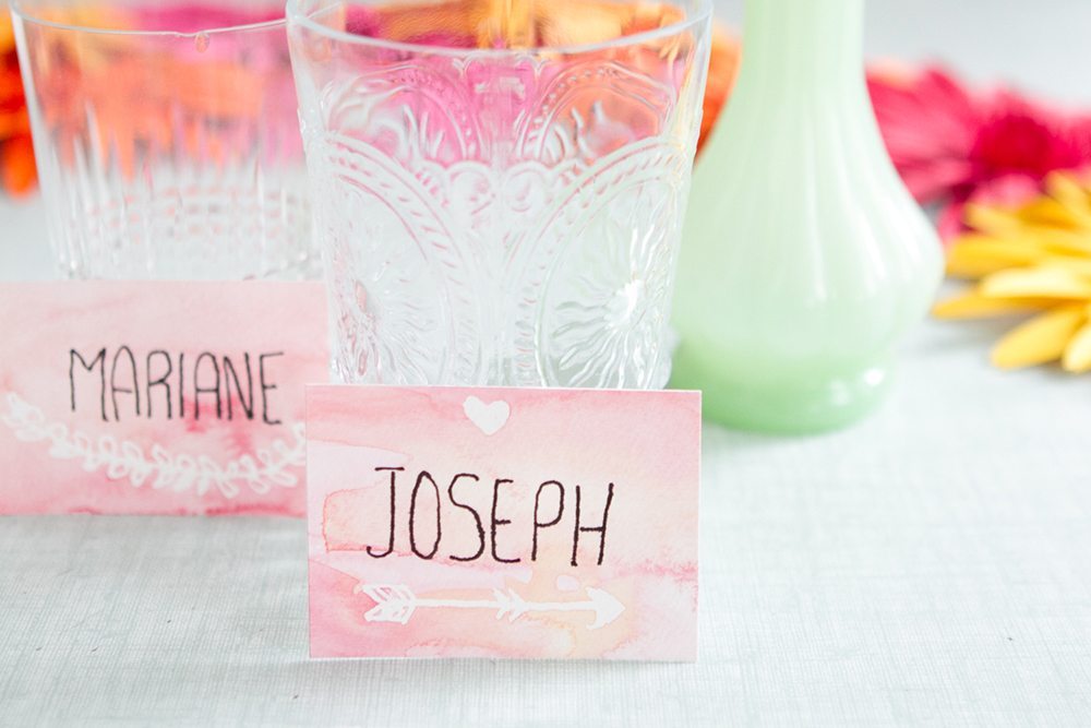 Des marques place aquarelle