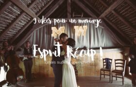 9 idées pour un mariage “Esprit récup'”