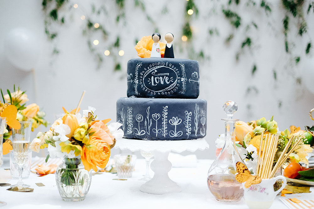 (Français) Le crash test du Chalkboard Wedding Cake !
