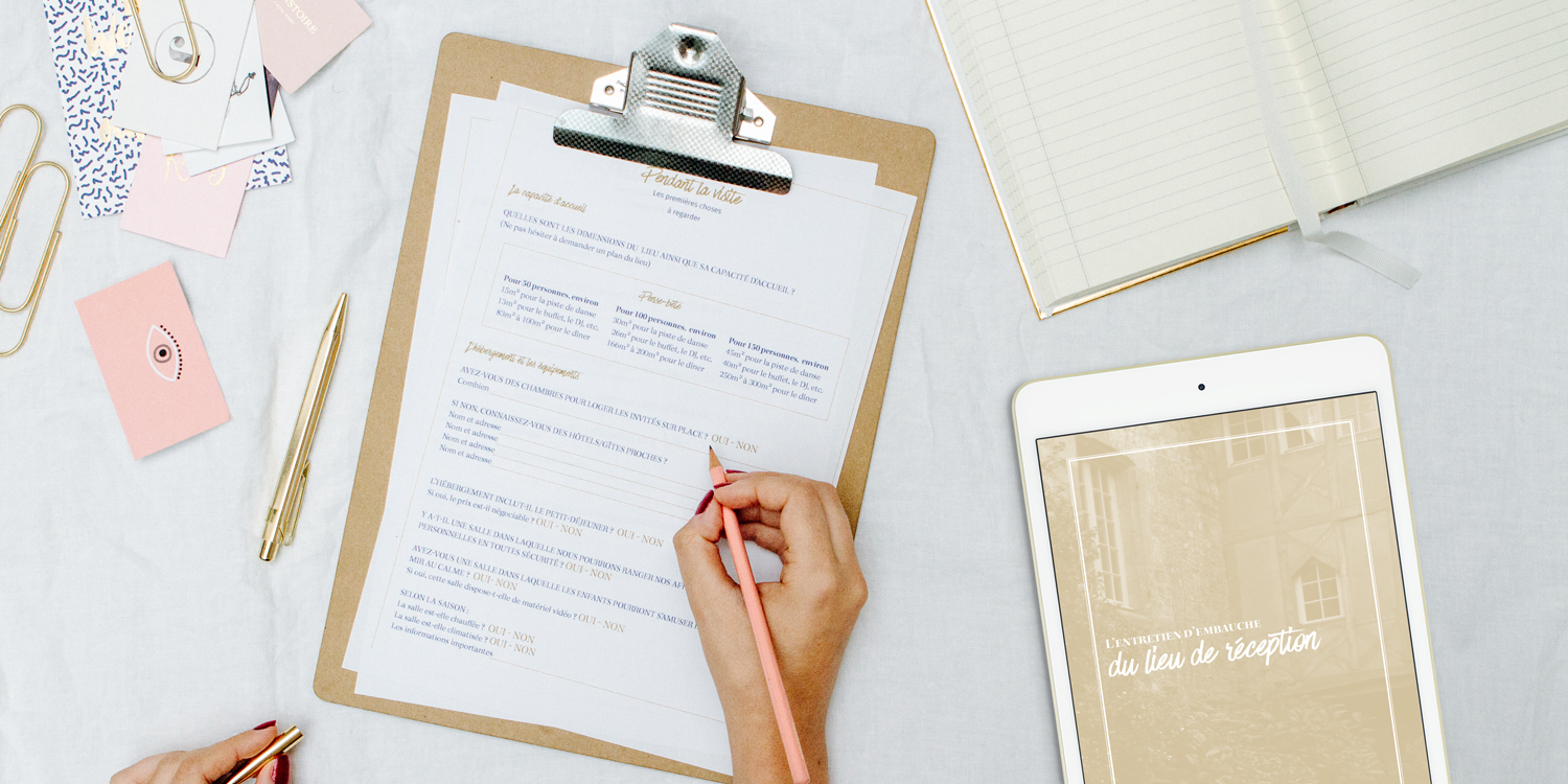 (Français) Votre wedding planner : c’est vous !