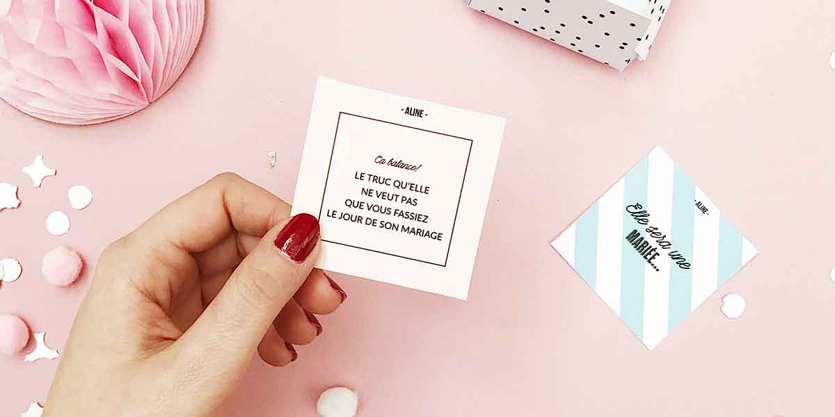 (Français) EVJF : les petites cartes qui transformeront votre soirée !