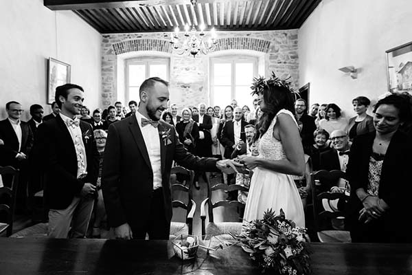  mariage rock & chic dans la Drôme