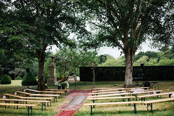 Mariage champêtre dans le Val de Loire