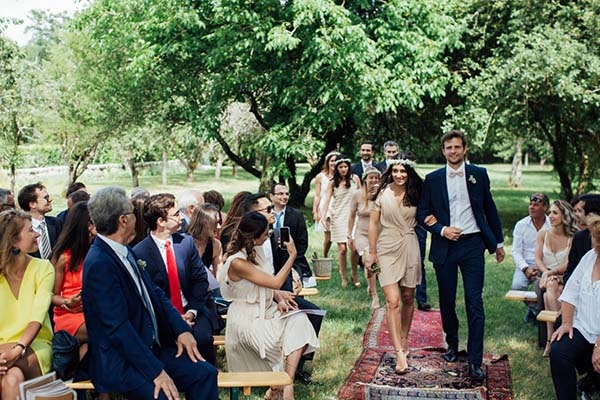 Mariage champêtre dans le Val de Loire