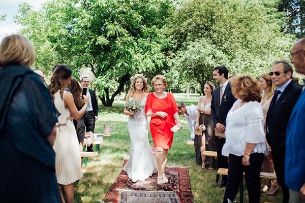 Mariage champêtre dans le Val de Loire