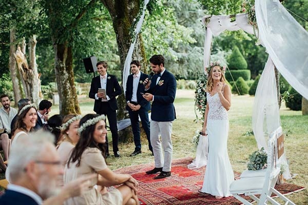 Mariage champêtre dans le Val de Loire