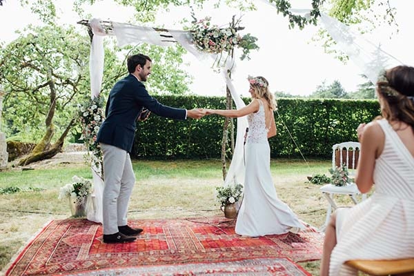 mariage champêtre dans le Val de Loire