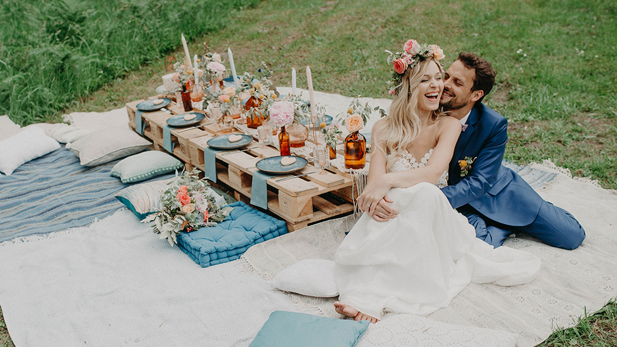 Idées pour un mariage bohème en pleine nature en région Centre