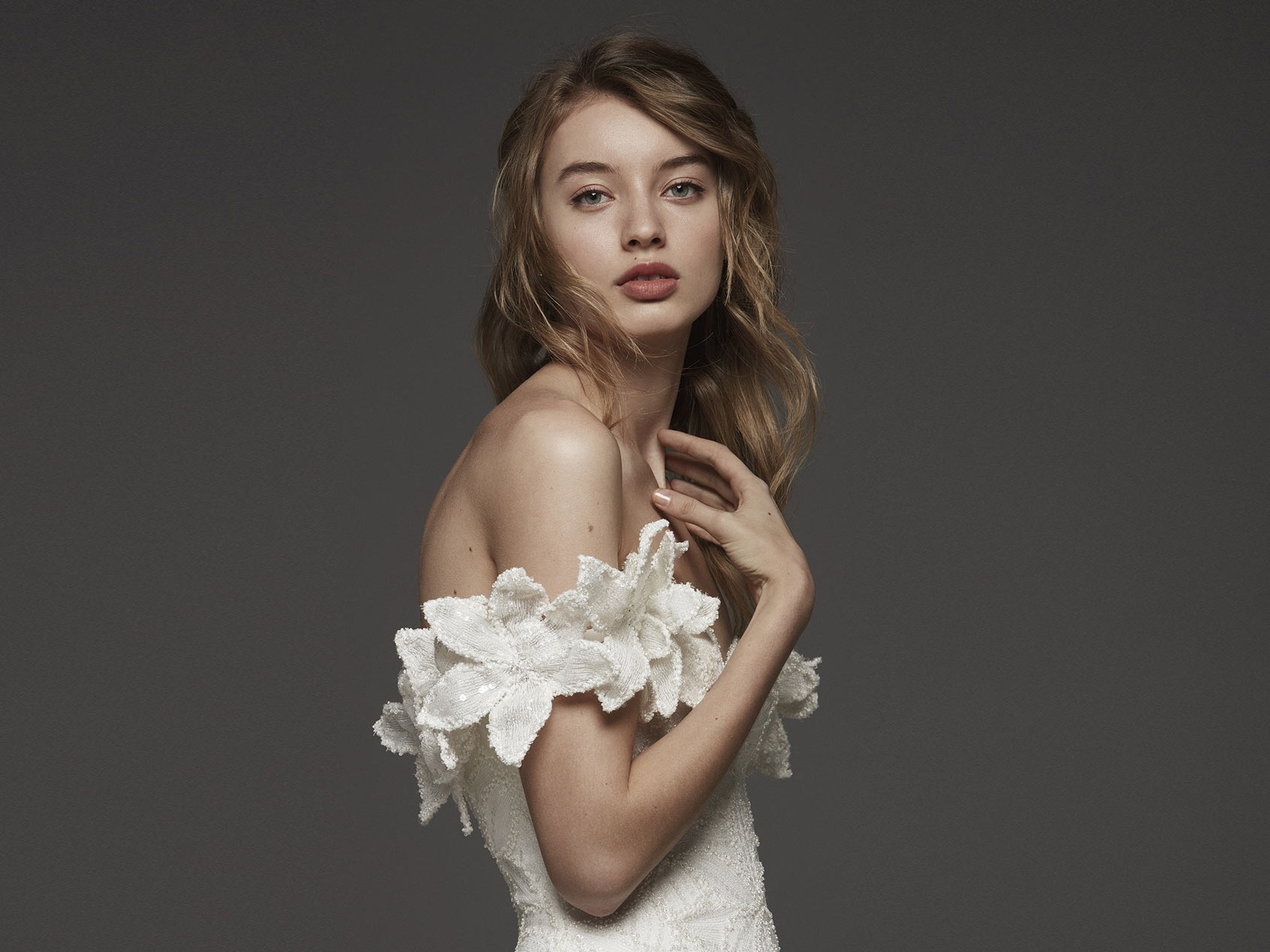 Pronovias collection in bloom 2019