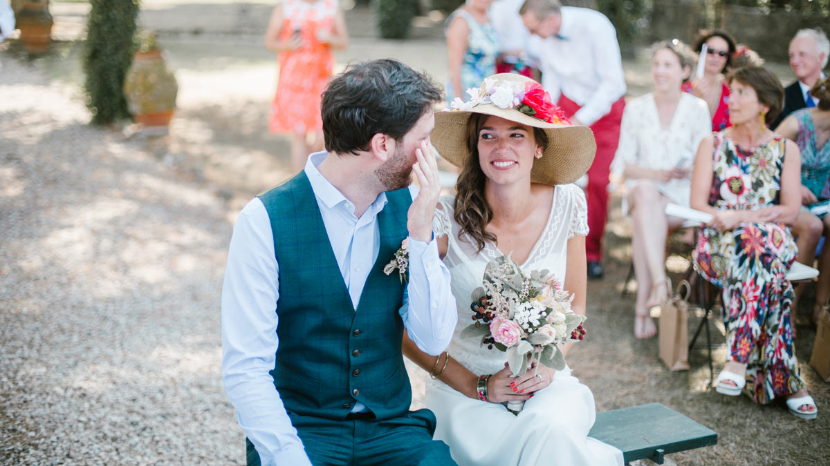 (Français) Pascaline & Amaury : un mariage champêtre fleuri en Italie