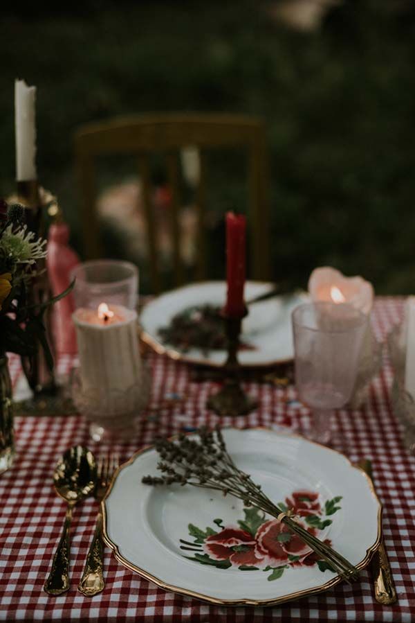 mariage bohême poetique pleine nature