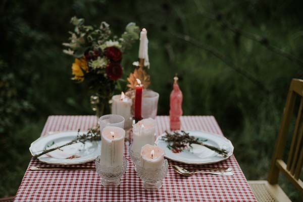 mariage bohême poetique pleine nature