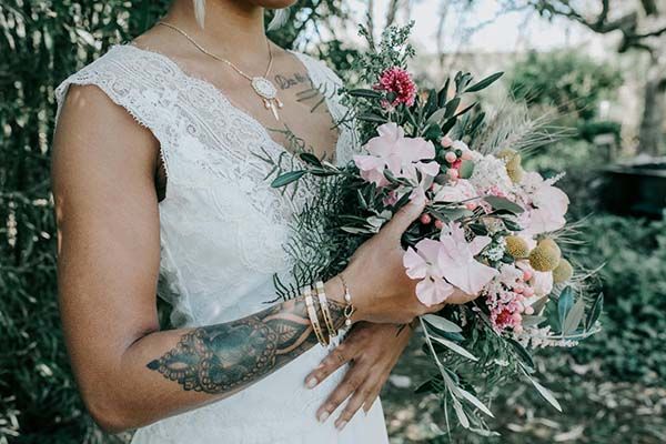 mariage intime végétal Normandie