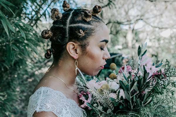 mariage intime végétal Normandie