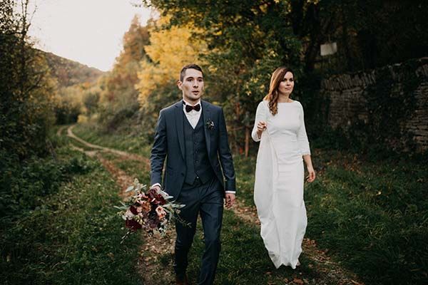mariage nature automnal Alsace