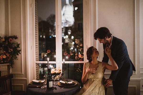 Inspiration shooting mariage intimiste Paris