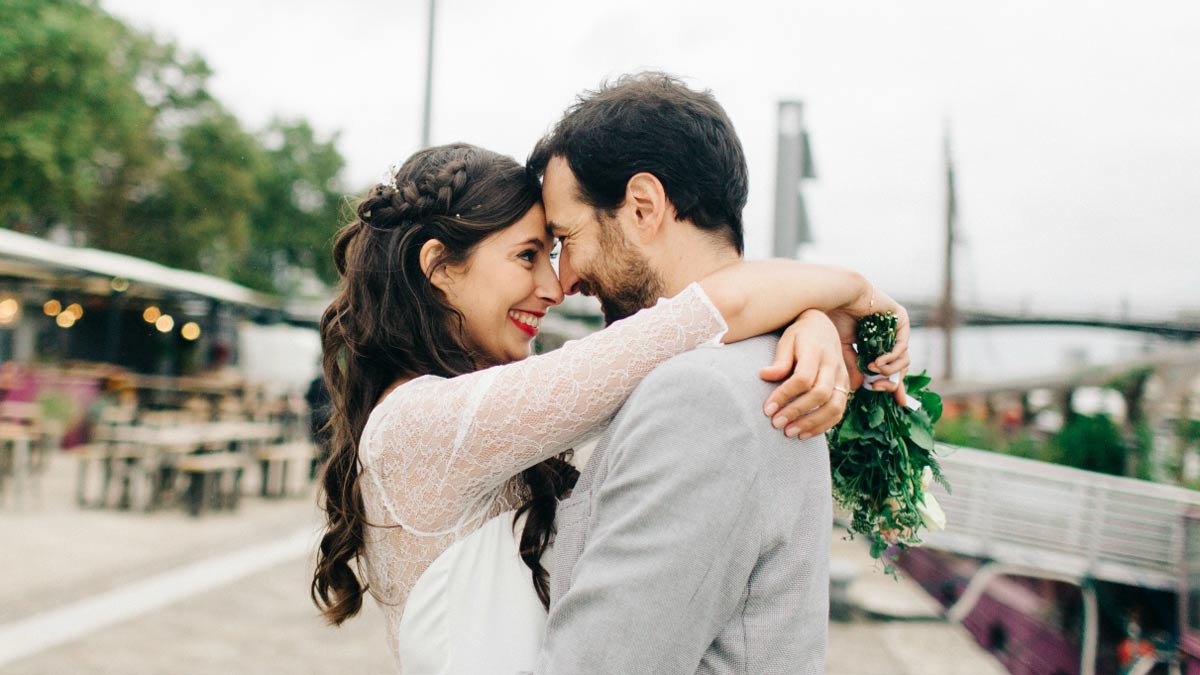 Sandrine & Franck, un mariage éco-responsable à Paris