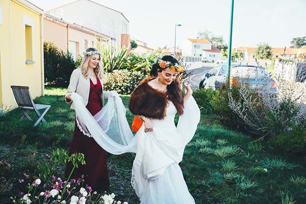 mariage hippie chic coloré