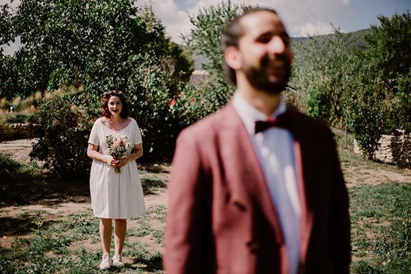 mariage cool fleuri Provence