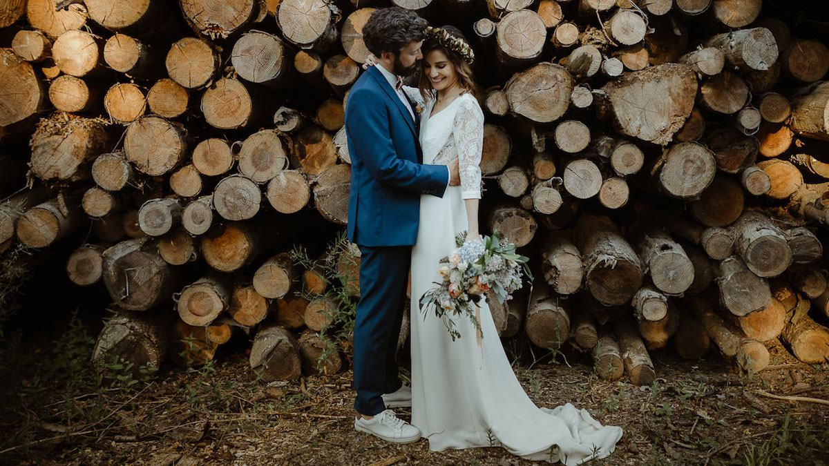 Laure & Dimitri, mariage bohême et intimiste en Normandie