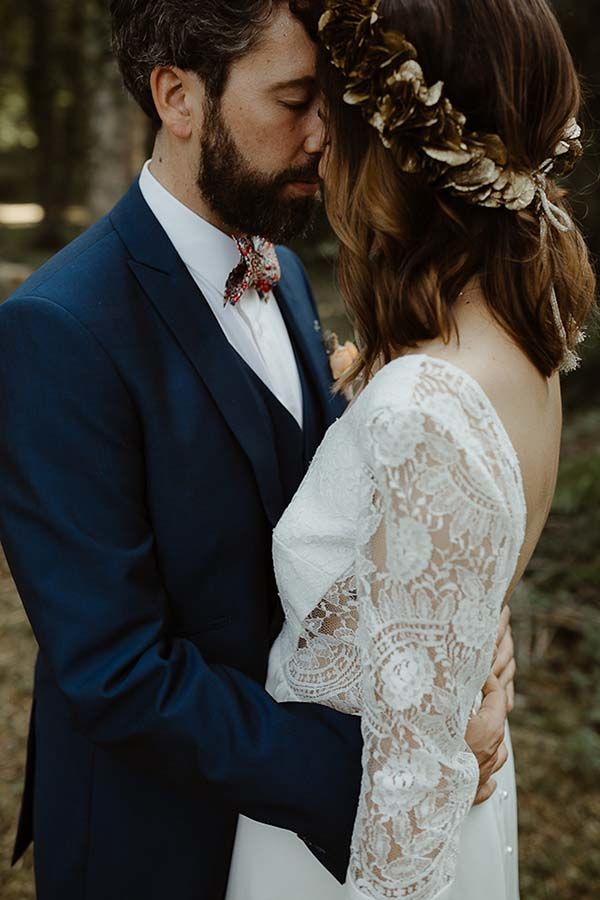 mariage bohême intimiste Normandie