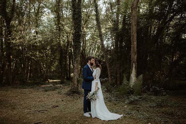 mariage bohême intimiste Normandie