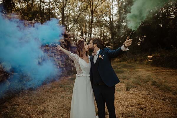 mariage bohême intimiste Normandie