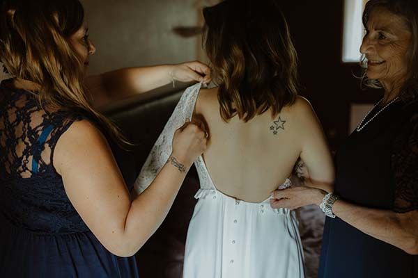 mariage bohême intimiste Normandie