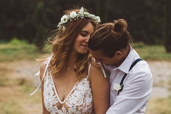 mariage décontracté en Toscane