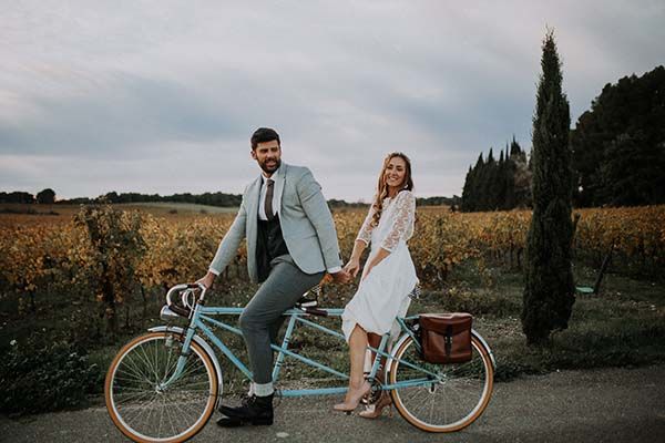 Idées mariage cool intime Languedoc