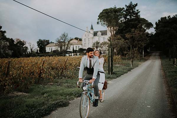 Idées mariage cool intime Languedoc