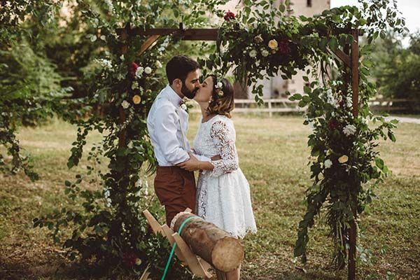 mariage cool fleuri Alsace