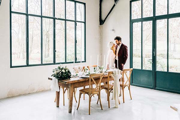 Inspirations mariage minimaliste cocooning