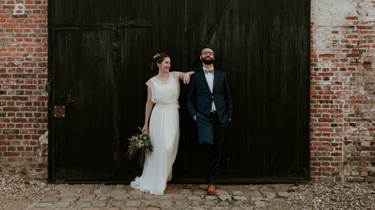 Chloé & Pierre Alain, un mariage champêtre en Normandie