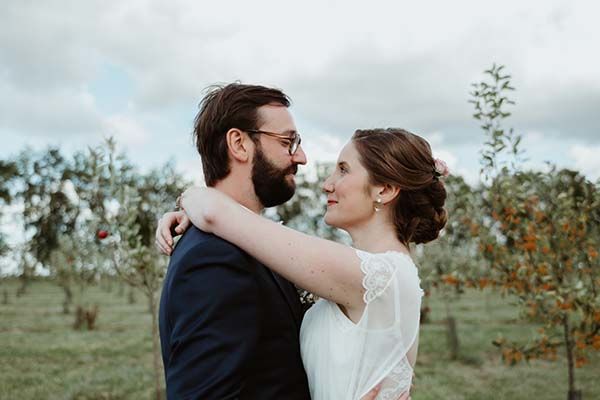 mariage champêtre Normandie