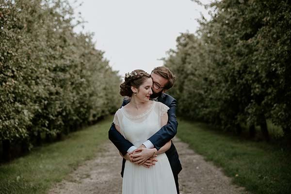 mariage champêtre Normandie