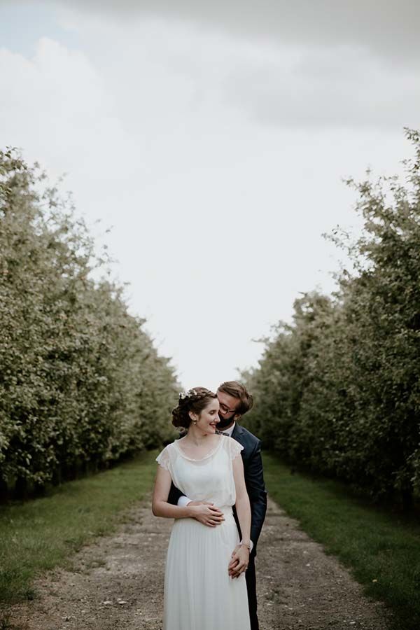 mariage champêtre Normandie