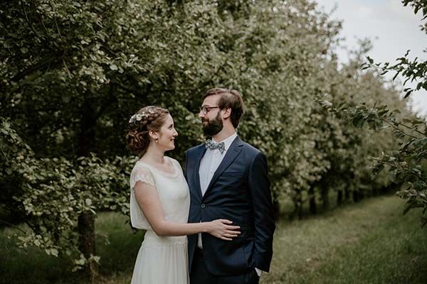 mariage champêtre Normandie