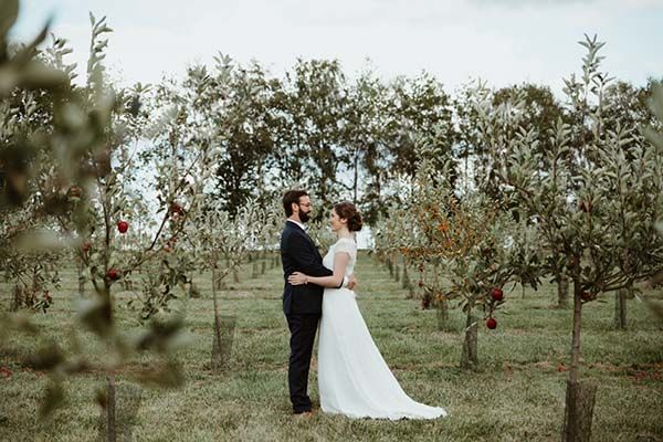 mariage champêtre Normandie