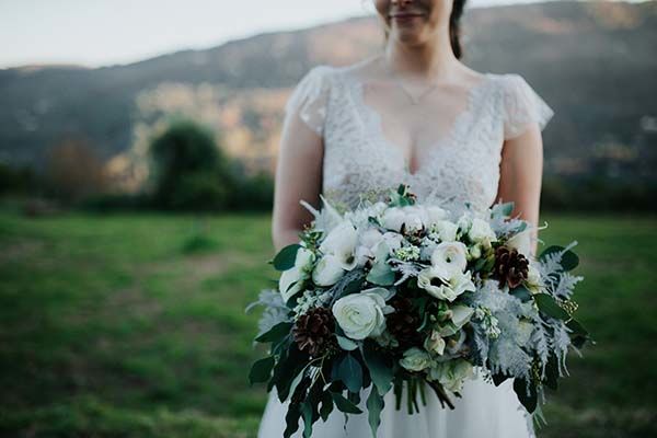 mariage romantique champêtre automne