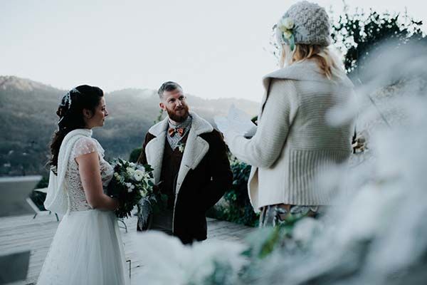 mariage romantique champêtre automne