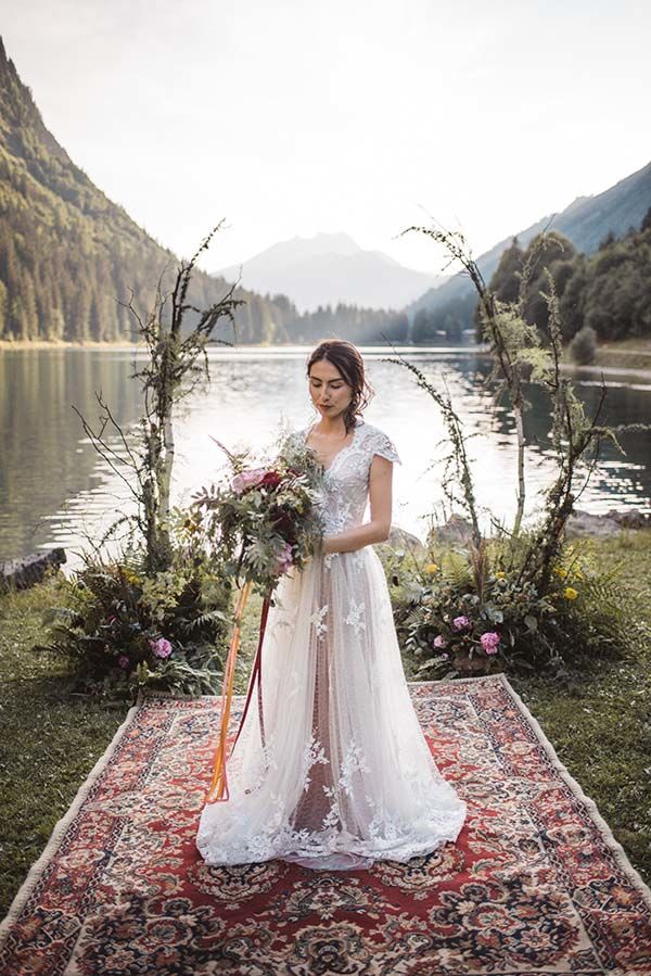 Idées mariage décontracté et bohème en Rhônes-Alpes