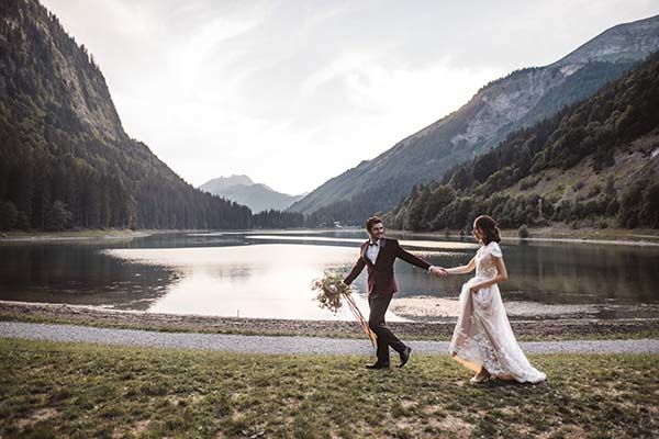 Idées mariage décontracté et bohème en Rhônes-Alpes