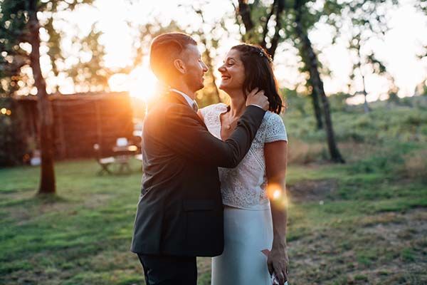 mariage cool coloré Aquitaine